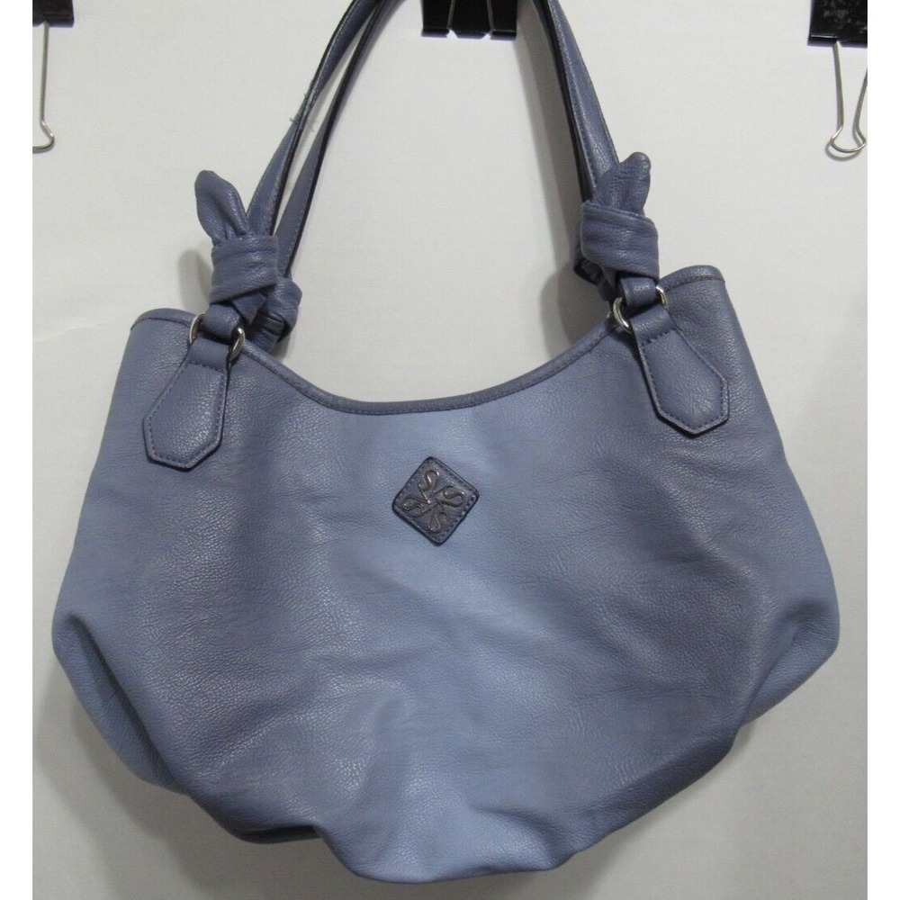 Vera Wang Simply Vera  Purse/Handbag Lavender Gray, Clean with Some Minor Wear